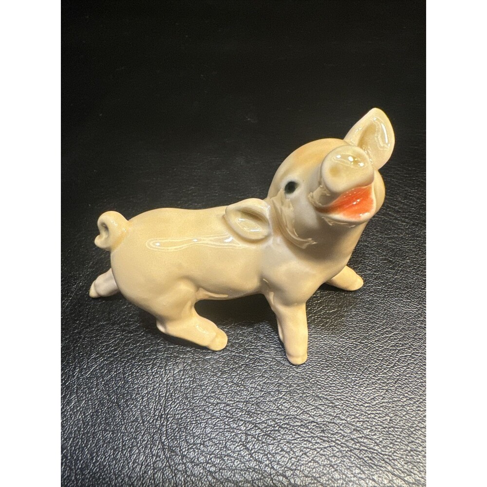 Vintage Hummel Goebel Ceramic Pig West Germany No Chips Cracks. Glazing Present